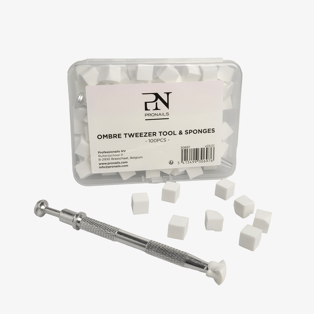 Ombre Tweezer Tool & Sponges