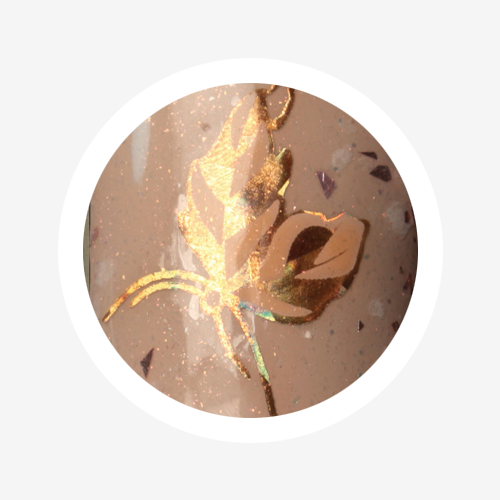 Stickers Golden Leaves