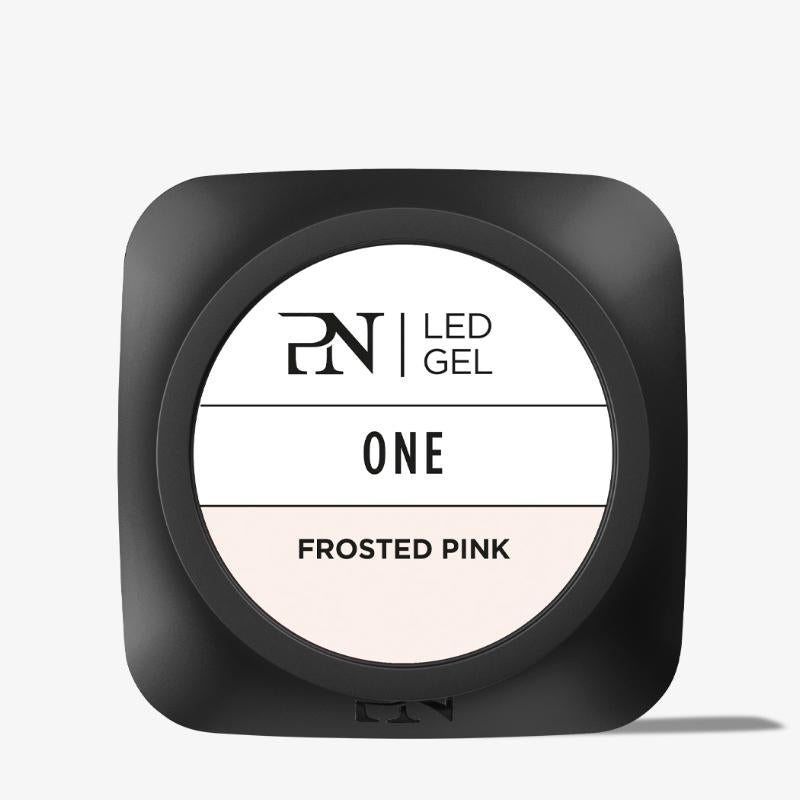 One Frosted Pink Gel