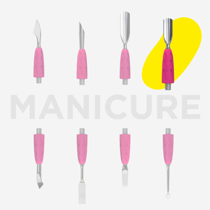 Combo UNIQ 16 rounded narrow pusher