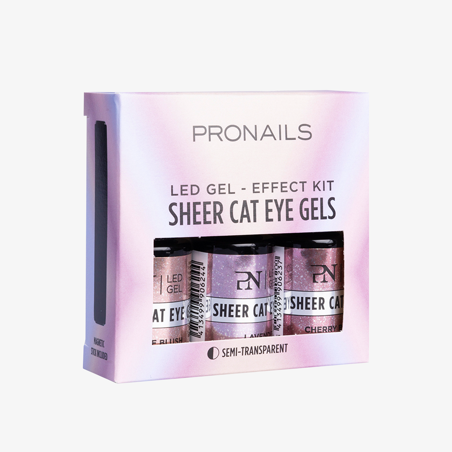 Sheer Cat Eye Gels