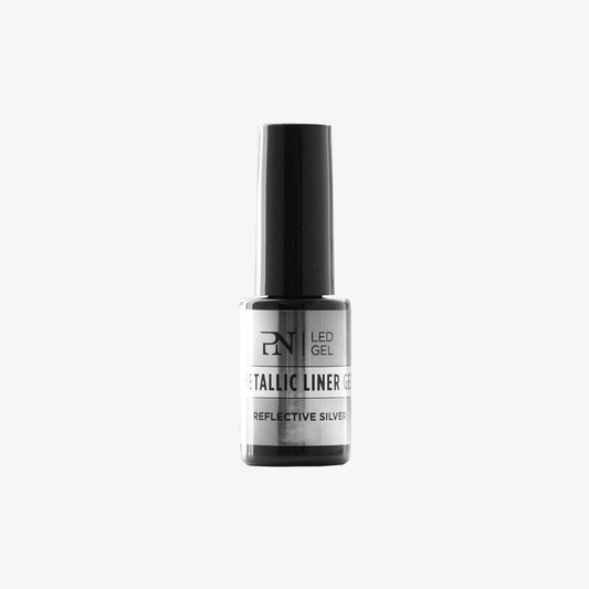 Metallic Liner Gel Reflective Silver