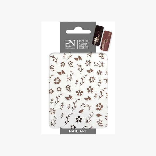 Rose Gold Sakura Stickers