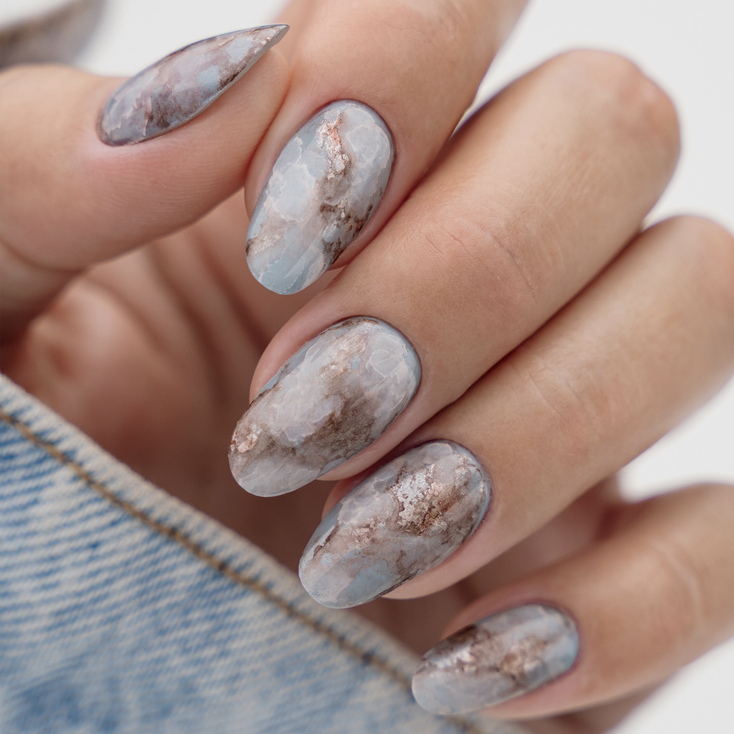 Metallic Marble Liquids