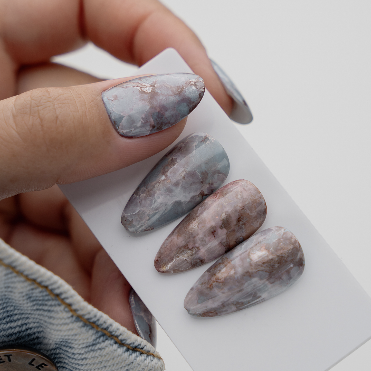 Metallic Marble Liquids