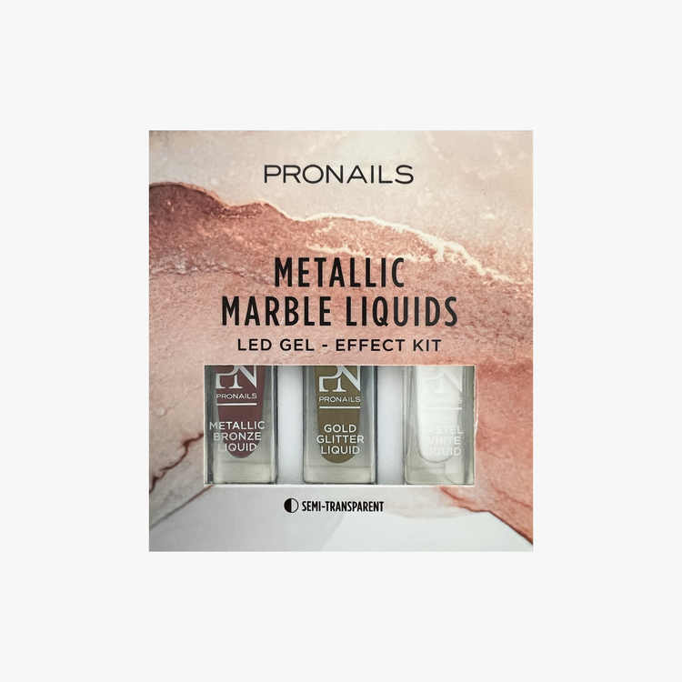 Metallic Marble Liquids