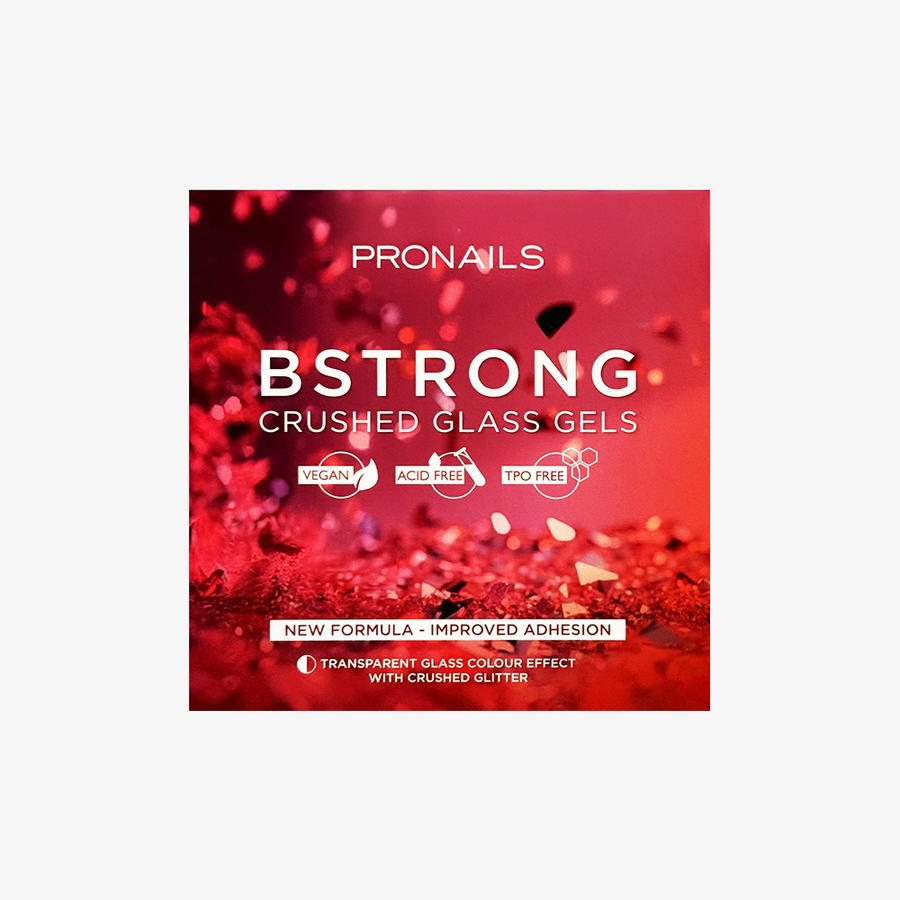 BStrong Crushed Glass Set