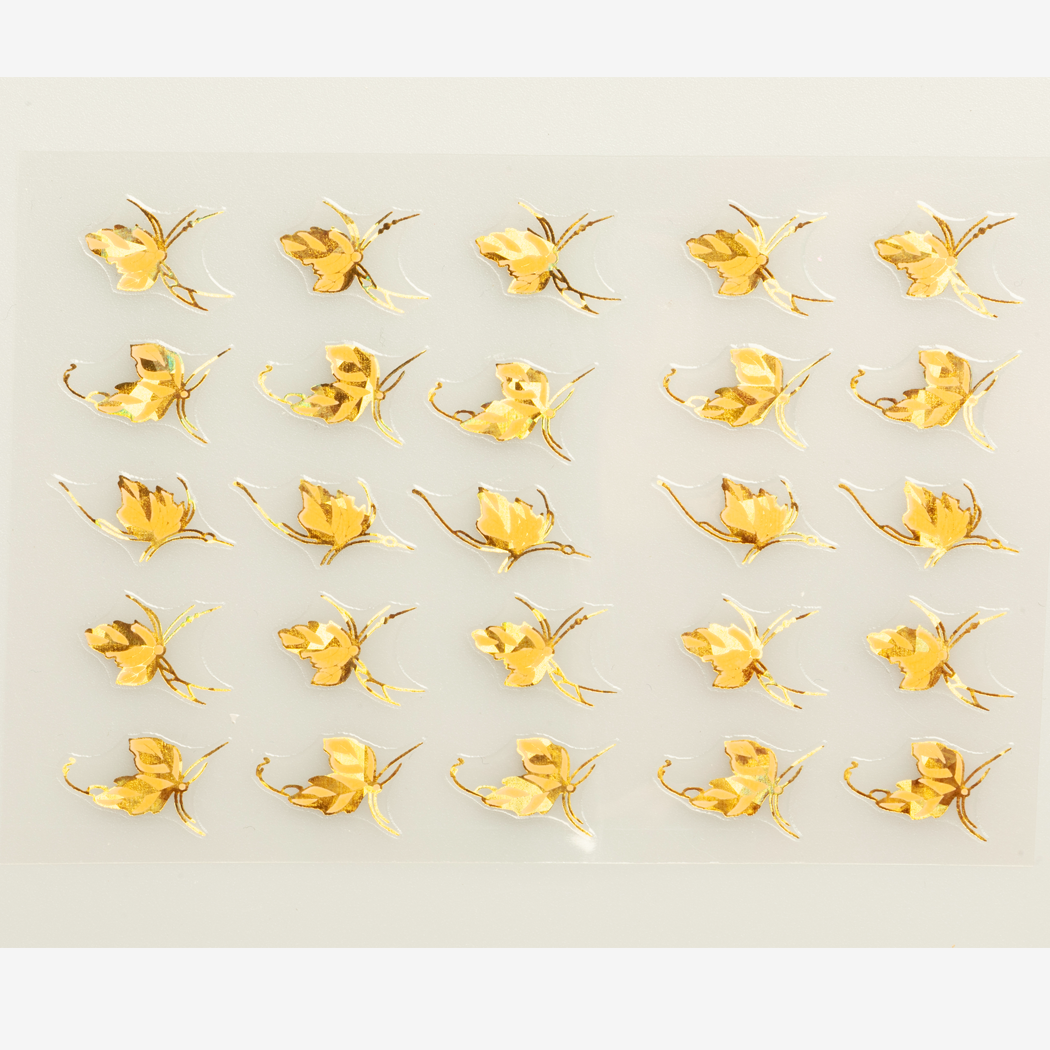 Golden Leaves Stickers