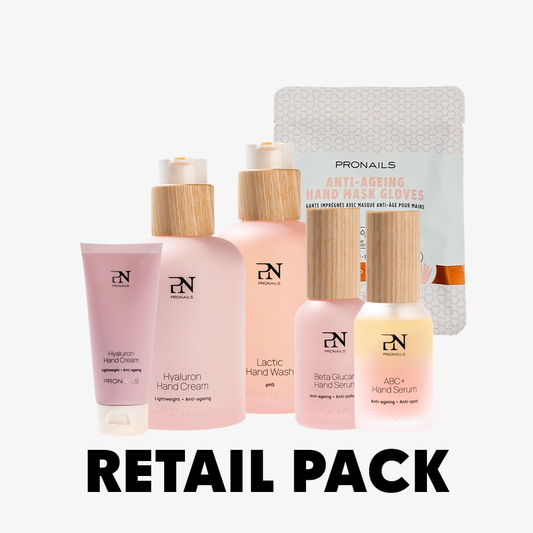 Retailpakke hender