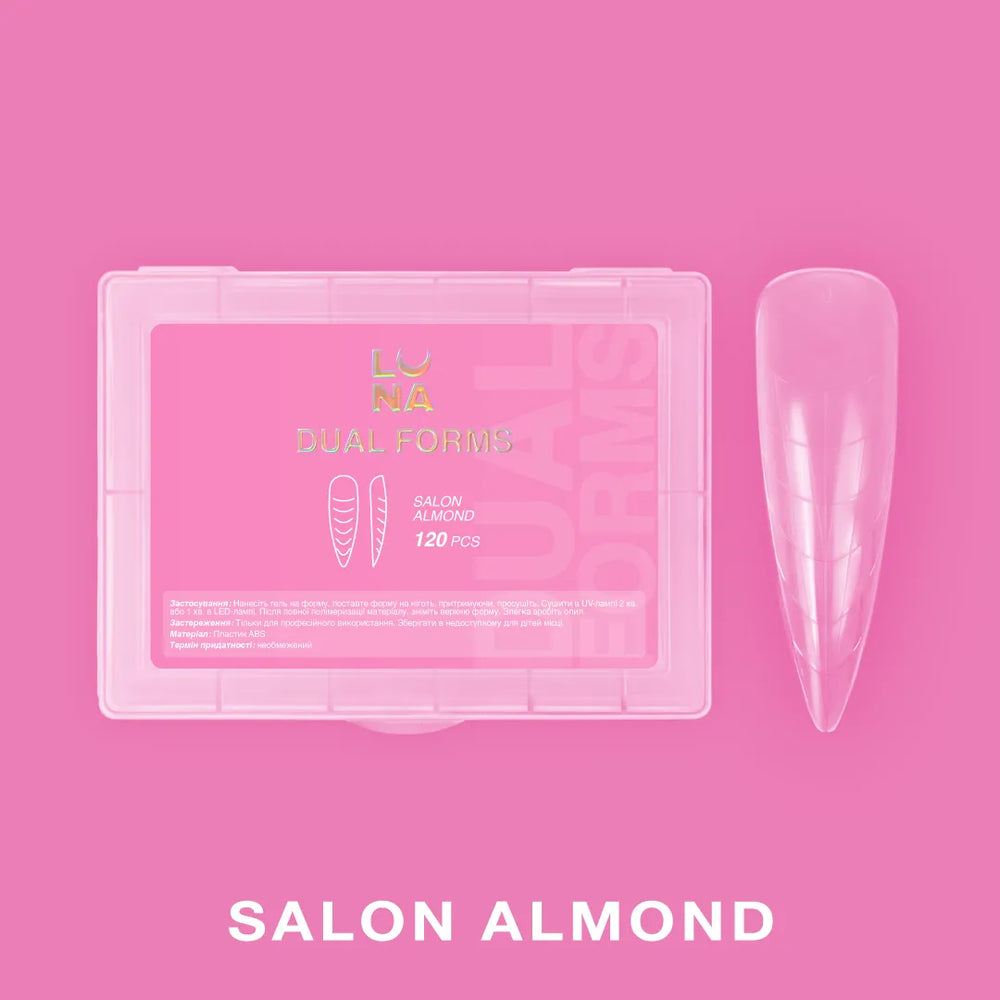 Dual Nail Forms Salon Almond — 1